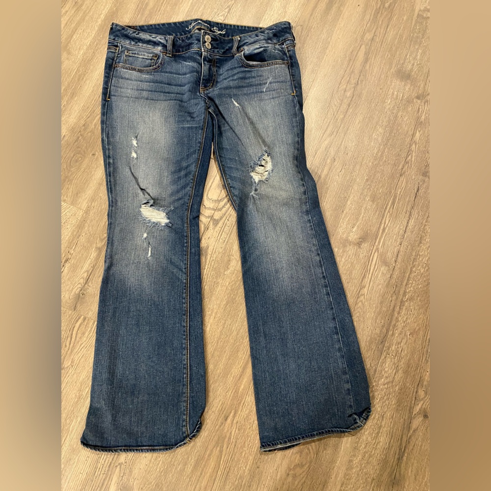 AEO stretch artist jeans